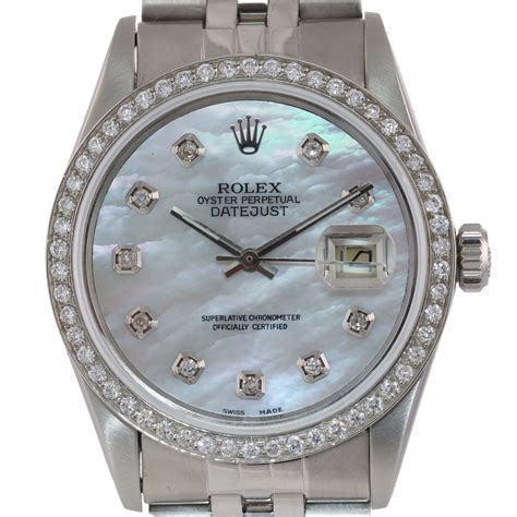 buy rolex datejust diamond bezel|36mm Rolex Datejust diamond bezel.